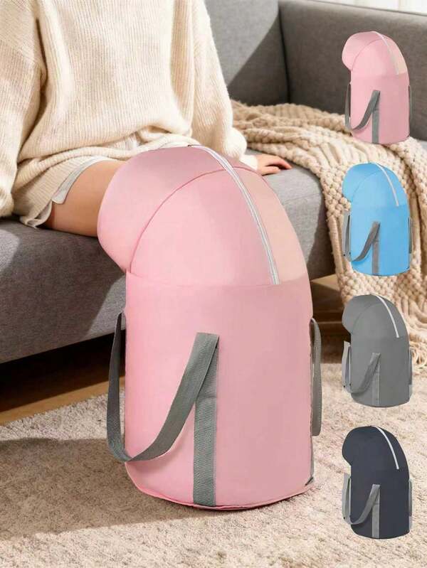 Brand-New Upgraded Luxury Travel Portable Foldable Foot Bath Water Bucket, Portable Foldable Travel Foot Bath Bucket, Lightweight Household Water Bucket, Deep Bucket Reaching The Calf, Dormitory Insulated Bucket Household Knee-High Foot Bath Bag, Portable Heat-Insulating Knee-High Bath, Suitable For Family, Travel And Health Care, Deep Soaking To Maintain Health, No Electricity Required, Suitable For Travel Camping