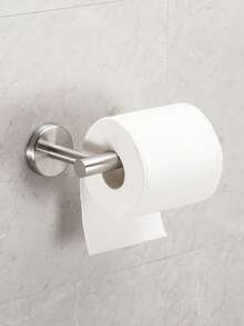 1 Set Black Bathroom Storage Hooks - Round Towel Ring - Bathroom Hanging Hooks - Toothbrush Holder - Stainless Steel Storage Hooks - Toilet Paper Holder - Soap Dish