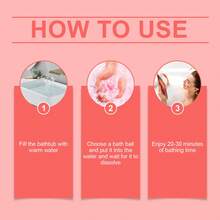 OceAura 多功能沐浴海绵套装 - 沐浴海绵、泡泡浴、香氛沐浴、保湿花香、肌肤清洁 - Rose - 查看 3