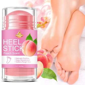 SUMIFANG 蜜桃足霜皂，滋润足部，蕴含蜜桃提取物、椰子油、茶树油和水杨酸，深层锁水，方便携带，滋养双足，日常护理的最佳选择，男女皆宜。