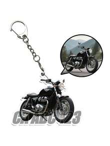 1pc Customized Car Photo Personalized Keychain, Bag Charm