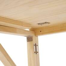 YUNRUX Folding Tables - Maple - View 9