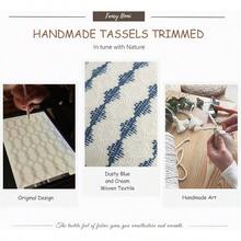 ZxfaSet Of 2 Dusty Blue Ntage Rative Trow Pillow Covers 18x18 Inc  Couc D Sofa Cair Droom Rustic R Square Cusion Case Wit Tass Coastal Boo Ling Room RDecorative & Throw Pillows - 塵藍 - 查看 5