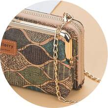 1个BAELLERRY女士多功能链条包，多隔层收纳包，带卡槽和手机隔层，个性化设计，轻便易携，适合日常使用 - 彩色 - 查看 4