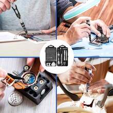 （115合1）高级专业便携式高硬度合金磁性螺丝刀套装，精密工具套装，适用于专业电子产品维修，兼容笔记本电脑、手表、家居装饰等。 - 彩色 - 查看 4