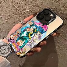 Fundas para Teléfono Boys Adventure Diary Adecuadas para 16, 15, 14, 13, 12 Pro, X, XR, XSMAX, 8, Plus con Cubierta Trasera Mate Antigolpes17  17promax - Negro - Ver 2