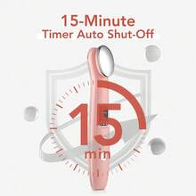 Hailicare 便携式可充电眼部按摩棒 热疗振动眼部按摩器 眼部提拉按摩器 热敷振动眼部美容仪 适用于黑眼圈、眼袋、细纹、眼部浮肿 3种模式 热敷眼部护理工具 缓解眼疲劳 - 粉色 - 查看 6