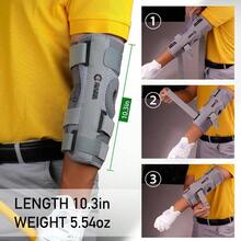 Training Aid Straight Arm Elbow Brace Swing Trainer, Straight Away Swing Trainer Aid To Eliminate Chicken Wing Swing Accessories Practice Equipment Gifts Men Women Beginner - Xám - Xem 6