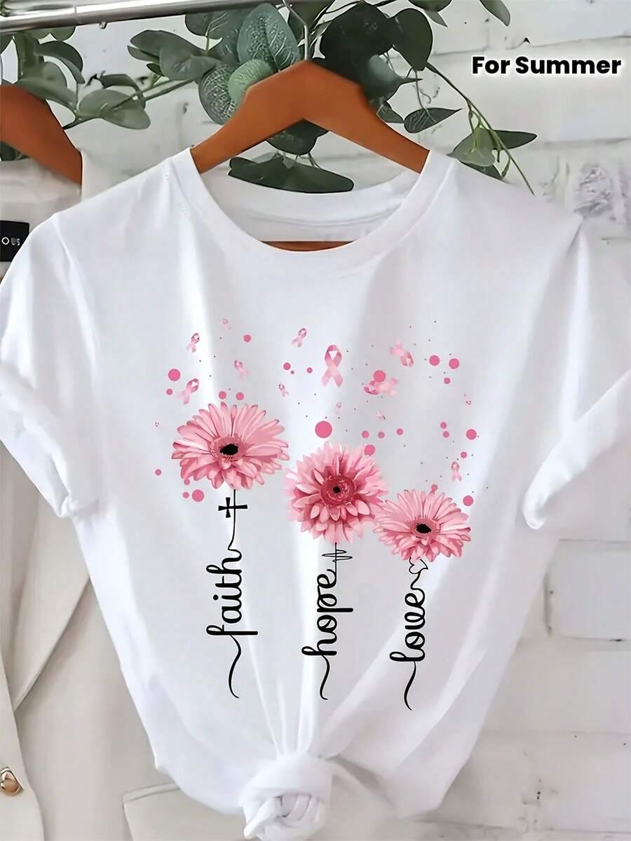 T-shirts pour femmes - Blanc - Voir 1