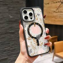 Rosa Kürbis Muster Handyhülle Kompatibel mit iPhone 17 16 15 14 13 12 und 11 Pro Modellen Sie ist stoßfest, fingerabdruckresistent, rutschfest und kratzfest und leicht zu tragen Es ist das perfekte Geschenk für Familie Freunde und Ihren Lebenspartner Es eignet sich perfekt für Geburtstage Weihnachten Ostern Valentinstag und andere Feiertage geeignet für alle Anlässe - Blau - Übersicht 6