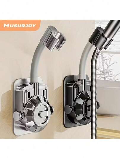 [ Universal 360 Adjustment ] Non Perforated Shower Bracket