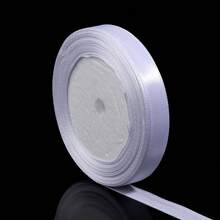 25 Meter/Rolle weiße Satinbänder, glänzender Stoff, geeignet für DIY Hochzeitseinladungen, Brautbouquets, Geschenkverpackung, Partydekorationen, Nähhandwerke, Brautstraußzubehör, Hochzeitsdekoration, Schleifen binden, Dekorieren von Hochzeits- und Geburtstagstorten - Weiss - Übersicht 11