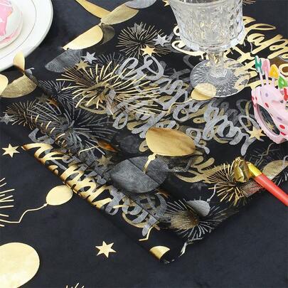 2 Packs, 11.02*108.27/196.85 Inches, Decorative Banquet Table Runners, Suitable For Birthdays, Weddings, Thanksgiving, Valentine's Day, Centerpiece Decorations, Indoor And Outdoor Use.