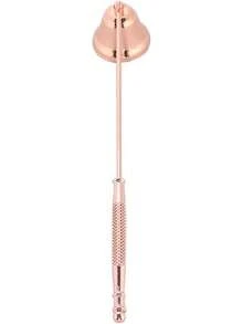 1 Unids Moda de Acero Inoxidable en forma de Campana Vela Snuffer Wick Trimmer Cubierta Herramienta de Mano (Oro Rosa) - Oro rosa - Ver 12