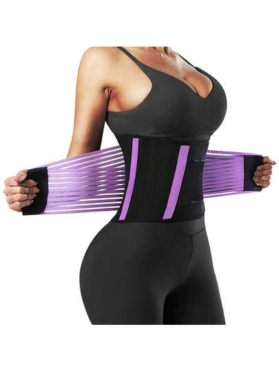 Women's Waist Trainer Belt - Waist Cincher Trimmer - Slim Shaper Waist Belt - Sports Girdle Gym Gym Accessories Fajas Lumbares