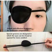 Monocular Black Eye Patch, Washable, Amblyopia, Medical Eye Patch, Suit Adults And - 1 - View 5