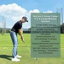 Connector Training Aid, Swing Trainer, Training Aid Posture Correction Practice, Swing Training Aid Improving Arm - Body Coordination, Swing Aid - Light Green - View 5