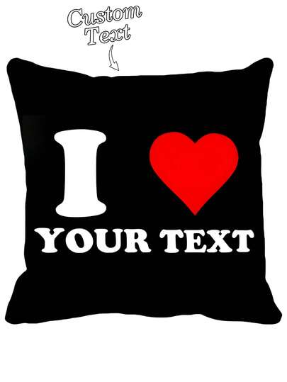 1 Vỏ gối đôi hình trái tim tự thiết kế in tên, vỏ gối tùy chỉnh màu nền tên, thích hợp cho Giáng sinh, Ngày Valentine, Ngày của Cha, Ngày của Mẹ, Kỷ niệm ngày cưới, mọi mùa, trang trí phòng ngủ cho cặp đôi, quà tặng tự thiết kế vỏ gối cho các cặp đôi, gia đình, bạn bè, không bao gồm ruột gối.