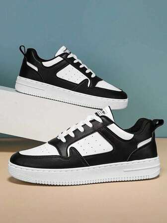 Zapatos de running de carretera para hombre, nuevos para el verano, con malla transpirable y antideslizante con estampado, versátiles, suaves y sencillos para el uso diario, zapatillas blancas de moda, zapatos casuales de fácil puesta