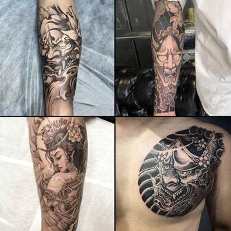 4pcs Temporary Tattoo, Realistic & Long-Lasting Herbal Temporary Tattoo, Waterproof & Scratch-Resistant, Lasts 7-15 Days