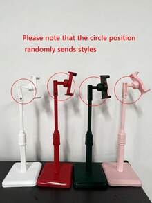 1pc 360° Adjustable Desktop Live Streaming Tripod, Flexible Slouchy Phone Holder Stand For Broadcast, Applicable To All Phones Compatible With IPhone, Android Phone, Gift For Birthday, Family, Friends Phone Stand, Phone Accessories - Multicolor - View 11