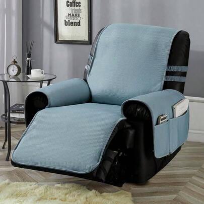 Recliner Chair Cover, True Cooling Recliner Slipcover, Stay In Place Ocean, Recliner 23 Inch58CM Regular