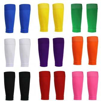 2 Pairs Sports Compression Football Leg Sleeves, Calf Compression Leg Warmers
