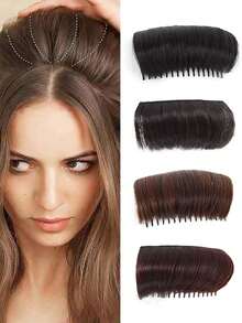 1pc Fluffy Hair Pad, Voluminous Hairstyle Tool, Invisible Hair Curler, Puff Hair Scrunchie Styling Tool, DIY Hairstyle - Women Hair Accessories, Home Beauty Women Accessories Gift, Hair Styling Set, Salon Beauty Travel Essential, Hair Styling Tool, Christmas Stocking Stuffer, Women Christmas Stocking Stuffer, Christmas Gift, Gift, Christmas Stocking Stuffer, Women Gift - Multicolor - View 7