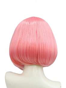 Ania角色扮演假发，粉色合成假发，派对服装 - 粉色 - 查看 4