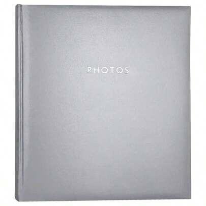 Australia Silver Glamour Large Photo Album 500 4x6in 10x15cm Photo Capacity