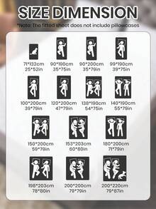 1pc Waterproof Quilted Mattress Protector Cover, Elastic Fitted, All Season, Soft & Breathable - White - View 2