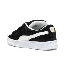 PUMA Suede XL XL Versatile Casual Lightweight Comfortable Low-Top Sneakers, Unisex Black & White