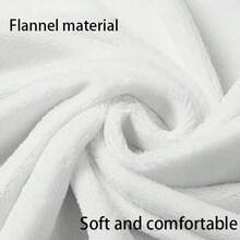 Bubble Elephant Play Blanket Reversible Flannel Throw For  Room AllSeason Comfort Playful Friend Gift - 白色 - 查看 3