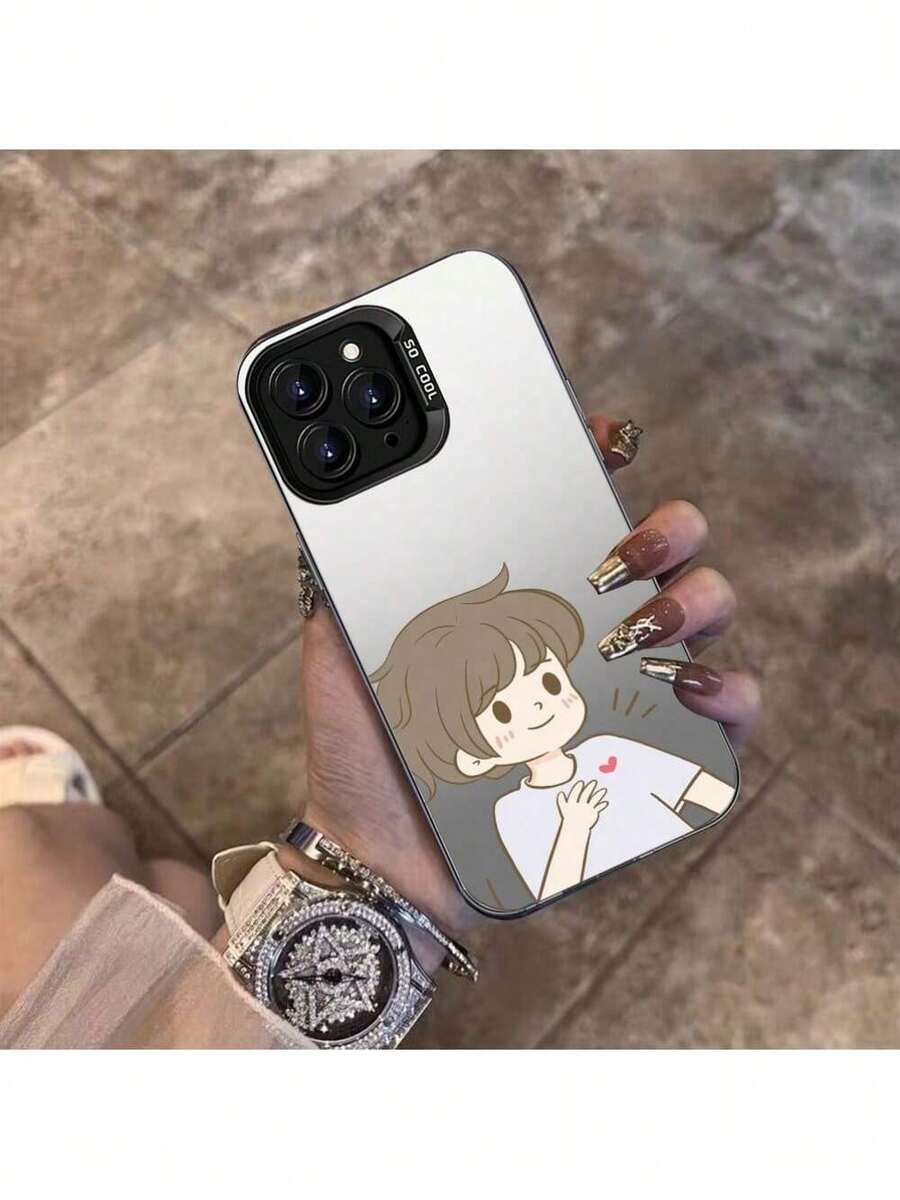 Funda Antigolpes Diseñada para Varios Modelos de Galaxy con un Diseño Suave y Acolchado con un Patrón de Niño con Pulso. - Multicolor - Ver 1