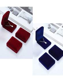 2/1pc Elegant Pendant Necklace Jewelry Gift Box, Jewelry Organizer, Classic Necklace Gift Packaging Box, Jewelry Storage Container For Trinket, Mother's Day Gift Wrap Storage Box, For Christmas, Valentine's Day, Wedding Special Occasions, Gift For My Mother, Room Decor - Multicolor - View 27