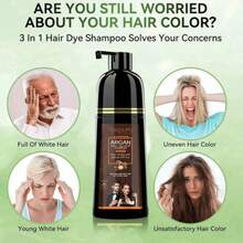 One-Wash Brown Hair Dye 400ml