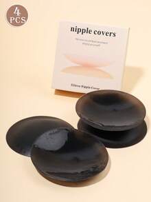 TSLBNRIO 女士盒装硅胶乳贴,适用于无肩带文胸、隐形文胸、内衣配件,隐形无痕,防凸出,可水洗,可重复使用,适用于文胸、睡衣、正装、婚纱、比基尼、保暖衣物 - 彩色 - 查看 9