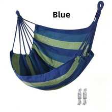 1pc Casual Hammock, Vibrant Color Travel Hammock, Durable Material, Easy Installation, Simple Storage