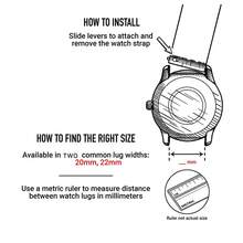 全球畅销新品兼容三星 Galaxy Watch 7 FE 6 5 4 表带，40mm、44mm/Watch 5 Pro 45、44mm/Watch6 43mm/Watch 4 Classic 46mm 经典款，20mm 22mm 户外运动舒适柔软经典皮革黑色表带适合女士男士表带表带 - 黑色 - 查看 9
