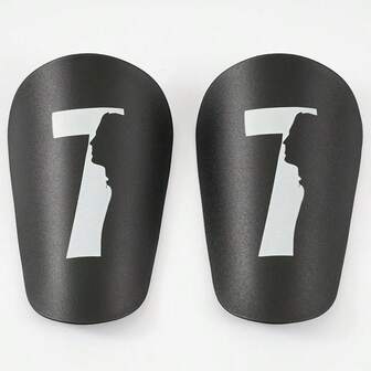 1 Pair Mini Football Shin Guards & 1 Pair Sports Socks - Professional Football Protective Gear For Sports Meets, Outdoor Activities & Fitness