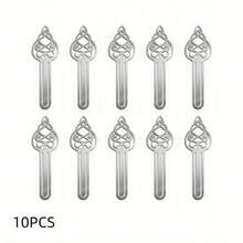 10pcs Modern Hollow Metal Bookmarks, Islamic Bookmarks, Bookmarks, Arabic Calligraphy Art, Durable Metal Material