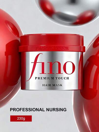 Fino Japan Premium Hair Mask - Intensive Repair For Perm-Damaged Hair, Deep Nourishing Essence With Anti-Frizz 230g/8.11oz