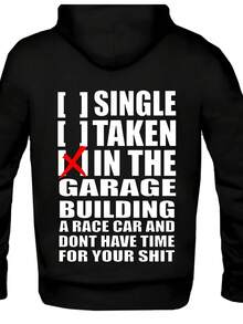 Single Taken In The Garage Building A Race Car Funny Dmade Hoodie Gift Sweatshirt Car Racing Sweatshirt Cistmas Gift Race Car Hoodie,Autumn/Winter Hoodie Autumn Set - 款式10 - 查看 1