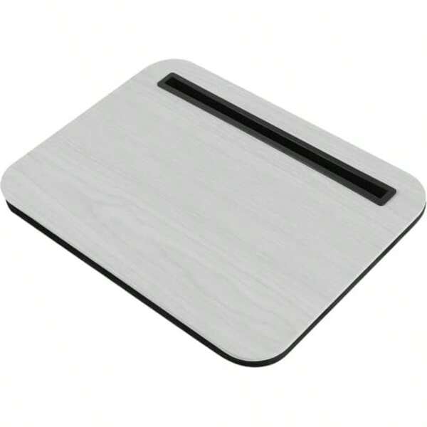 Lightweight Laptop Desk Tray Portable Laptop Desk With Tablet Slot Lap Work Station Tray Multifunctional Pillow Lap Table For Home Office Writing Drawing