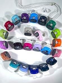 Mini Ring Counter Cards, Tasbih, Compact & Lightweight, 0-99999, Convenient For Prayer Counting, Inventory Counting, People Counting, Etc.
