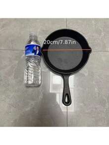 Moderne Innovationen Mini Schwarzer Gusseisen Pfanne Vorbehandelt Kleine Pfannen für gebackene Kekse/Brownies oder gekochte Eier