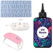 English Alphabet Epoxy Resin Molds Mixed Style Silicone Casting Molds For DIY Jewelry Making Findings Supplies Accessories