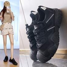 أحذية نسائية جميلة وقبيحة متعددة الاستخدامات للرياضة والأنشطة الخارجية والأناقة اليومية - الأسود - مشاهدة 2