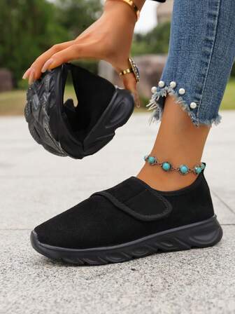 Women's Winter European & American Style Lace-Up Thermal Lined Sneakers, Warm, Fashionable, Casual, Comfortable Walking Shoes