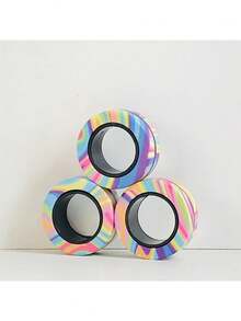 1/3件装新款创意多色磁性减压手环。多种颜色，多种玩法，帮助缓解工作压力。办公磁性球玩具 - 彩色 - 查看 9